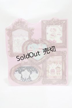 画像1: BABY,THE STARS SHINE BRIGHT / BABYフレーム付ポストカードセット  ピンク H-26-02-24-064-BA-ZA-NS-ZH