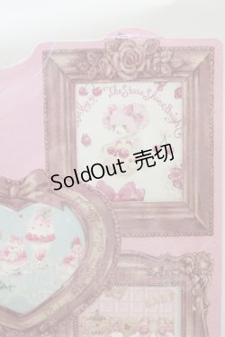 画像2: BABY,THE STARS SHINE BRIGHT / BABYフレーム付ポストカードセット  ピンク H-26-02-24-065-BA-ZA-NS-ZH