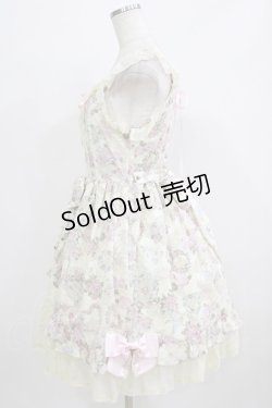 画像2: BABY,THE STARS SHINE BRIGHT / Flying Love From Juliet柄ドレスジャンパースカート Free ノスタルジックアイボリー H-26-02-24-006-BA-OP-NS-ZH