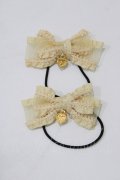 BABY,THE STARS SHINE BRIGHT / Salon de the Minette Petit リボンゴム  生成り H-26-02-24-070-BA-AC-NS-ZH