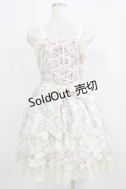 画像3: BABY,THE STARS SHINE BRIGHT / Flying Love From Juliet柄ドレスジャンパースカート Free ノスタルジックアイボリー H-26-02-24-006-BA-OP-NS-ZH