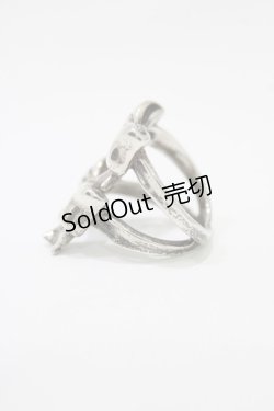 画像2: BABY,THE STARS SHINE BRIGHT / ダブルリボンリング 13号 シルバー925 H-26-02-24-072-BA-AC-NS-ZH