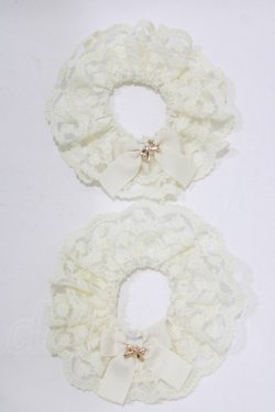 画像1: m petit by misako / TT*AM2Pシュシュ  生成り H-26-02-24-081-LO-ZA-NS-ZH