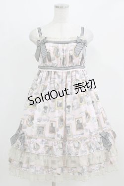 画像1: BABY,THE STARS SHINE BRIGHT / Roman Sweet Secret柄 Anneジャンパースカート Free ピンク H-26-02-24-084-BA-OP-NS-ZH