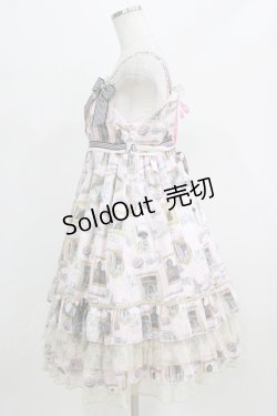 画像2: BABY,THE STARS SHINE BRIGHT / Roman Sweet Secret柄 Anneジャンパースカート Free ピンク H-26-02-24-084-BA-OP-NS-ZH