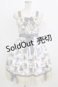 BABY,THE STARS SHINE BRIGHT / Roman Sweet Secret柄Audreyジャンパースカート Free オフ白 H-26-02-24-007-BA-OP-NS-ZH
