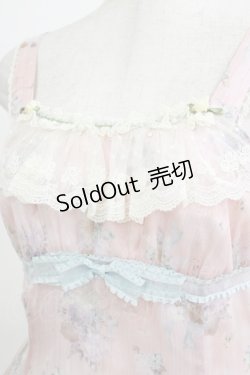 画像5: ALICE and the PIRATES / オフィーリアブーケ〜花に葬られた夜〜柄ジャンパースカートI Free ピンク H-26-02-24-009-PA-OP-NS-ZH