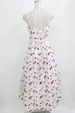 画像5: Amista / Nako/チェリー柄ラッフルキャミワンピース L オフ H-26-02-24-017-PU-OP-NS-ZH