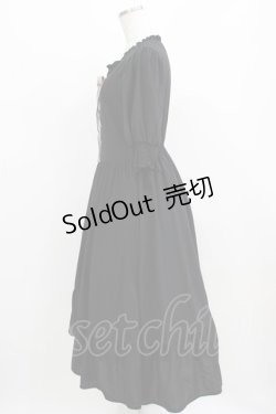 画像2: m petit by misako / AMレースアップワンピース L ブラック H-26-02-24-020-LO-OP-NS-ZH