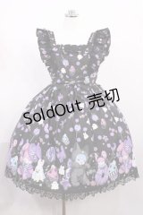 Angelic Pretty / Happy Treat Partyジャンパースカート Free ブラック H-26-02-25-001-AP-OP-NS-ZH