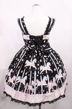 画像3: Angelic Pretty / Sugary Carnivalジャンパースカート Free ブラック H-26-02-25-003-AP-OP-NS-ZH