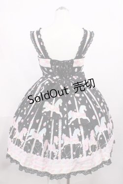 画像3: Angelic Pretty / Sugary Carnivalジャンパースカート Free ブラック H-26-02-25-003-AP-OP-NS-ZH