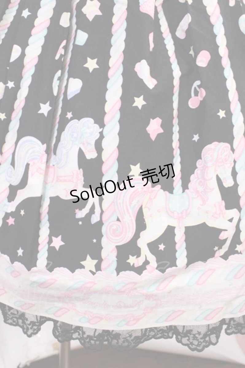 画像4: Angelic Pretty / Sugary Carnivalジャンパースカート Free ブラック H-26-02-25-003-AP-OP-NS-ZH (4)