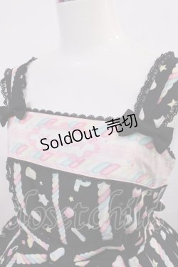 画像5: Angelic Pretty / Sugary Carnivalジャンパースカート Free ブラック H-26-02-25-003-AP-OP-NS-ZH