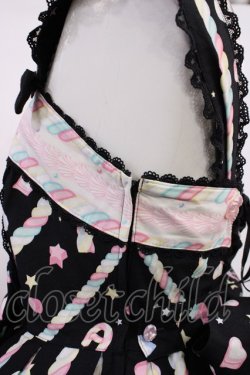 画像6: Angelic Pretty / Sugary Carnivalジャンパースカート Free ブラック H-26-02-25-003-AP-OP-NS-ZH