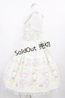 画像2: Angelic Pretty / もこもこTOYSジャンパースカート Free ミント H-26-02-25-004-AP-OP-NS-ZH