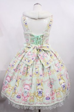画像3: Angelic Pretty / もこもこTOYSジャンパースカート Free ミント H-26-02-25-004-AP-OP-NS-ZH