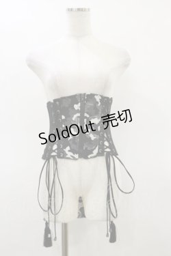 画像1: Qutie Frash / 花魁コルセット  カモフラージュ H-26-02-25-1005-QU-TO-KB-ZH