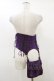 画像2: Ozz oneste / ポケットフラップ付アシメコルセット  パープル H-26-02-25-1007-OO-ZA-KB-ZH (2)