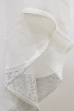 画像4: Qutie Frash / 肩メッシュ切替着物カーディガン  白 H-26-02-25-1010-QU-TO-KB-ZH