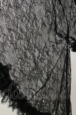 画像4: Qutie Frash / レース着物カーデ  黒 H-26-02-25-1011-QU-TO-KB-ZH