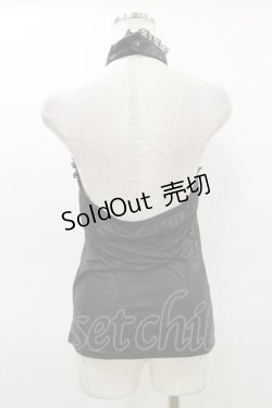 画像2: Qutie Frash / ホルターキャミ  黒 H-26-02-25-1019-QU-TO-KB-ZH