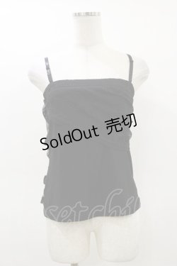 画像1: Qutie Frash / サラシキャミ  黒 H-26-02-25-1020-QU-TO-KB-ZH