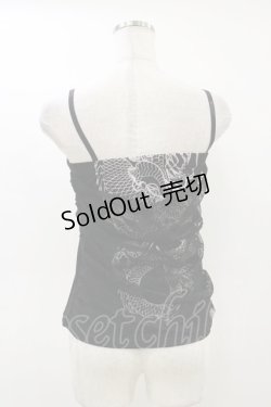 画像2: Qutie Frash / サラシキャミ  黒 H-26-02-25-1020-QU-TO-KB-ZH