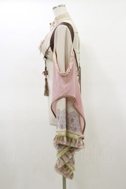 画像3: Ozz oneste / 着物袖ショートジャケット  ピンクベージュ H-26-02-25-1024-OO-JA-KB-ZH