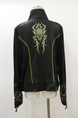 画像2: Qutie Frash / サイバーZIPカーデ  ネオングリーン H-26-02-25-1025-QU-JA-KB-ZH (2)