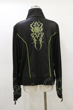 画像2: Qutie Frash / サイバーZIPカーデ  ネオングリーン H-26-02-25-1025-QU-JA-KB-ZH