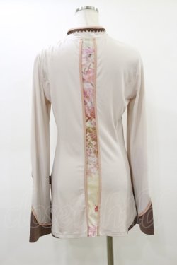 画像2: Ozz oneste / チャイナボタンチュニックトップス  ベージュ H-26-02-25-1026-OO-TO-KB-ZH