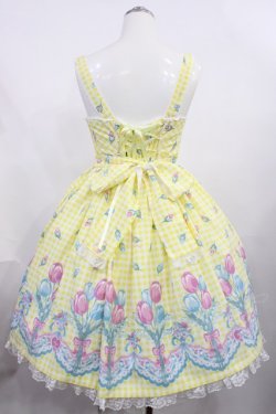 画像3: Angelic Pretty / Tulip Bouquetジャンパースカート Free イエロー H-26-02-25-005-AP-OP-NS-ZH