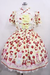 Angelic Pretty / Lyrical Bunny Parlorワンピース Free イエロー H-26-02-25-007-AP-OP-NS-ZH