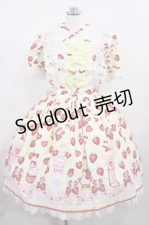 Angelic Pretty / Lyrical Bunny Parlorワンピース Free イエロー H-26 