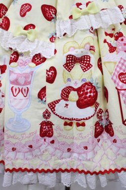 画像4: Angelic Pretty / Lyrical Bunny Parlorワンピース Free イエロー H-26-02-25-007-AP-OP-NS-ZH