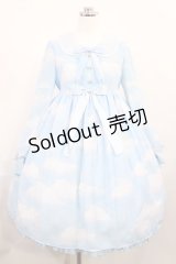 Angelic Pretty / Misty Skyワンピース Free サックス H-26-02-25-008-AP-OP-NS-ZH