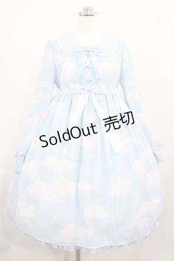 画像1: Angelic Pretty / Misty Skyワンピース Free サックス H-26-02-25-008-AP-OP-NS-ZH