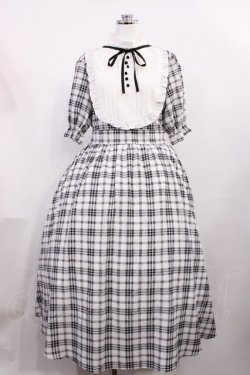 画像1: m petit by misako / チェックキリカエワンピース L オフ H-26-02-25-010-LO-OP-NS-ZH