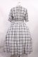 画像2: m petit by misako / チェックキリカエワンピース L オフ H-26-02-25-010-LO-OP-NS-ZH (2)