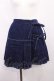 画像1: merry jenny / デニムリボンプリーツミニスカート Free インディゴ H-26-02-25-013-LO-SK-NS-ZH (1)