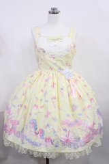 Angelic Pretty / Dreamyベビールームジャンパースカート Free クリーム H-26-02-25-002-AP-OP-NS-ZH