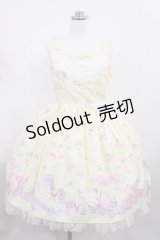 Angelic Pretty / Dreamyベビールームジャンパースカート Free クリーム H-26-02-25-002-AP-OP-NS-ZH