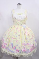 画像1: Angelic Pretty / Dreamyベビールームジャンパースカート Free クリーム H-26-02-25-002-AP-OP-NS-ZH (1)