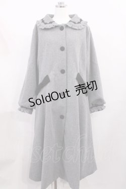 画像1: m petit by misako / TT*AOKロングコート LL グレー H-26-02-25-022-LO-CO-NS-ZH