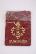 BABY,THE STARS SHINE BRIGHT / BABYオリジナルパスケース  レッド H-26-02-25-029-BA-ZA-NS-ZH