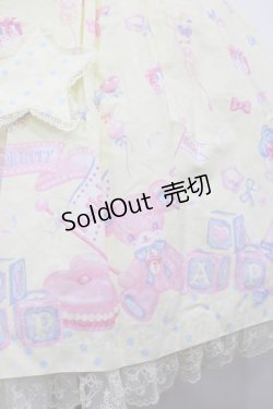 画像4: Angelic Pretty / Dreamyベビールームジャンパースカート Free クリーム H-26-02-25-002-AP-OP-NS-ZH
