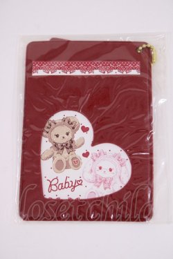 画像2: BABY,THE STARS SHINE BRIGHT / BABYオリジナルパスケース  レッド H-26-02-25-029-BA-ZA-NS-ZH