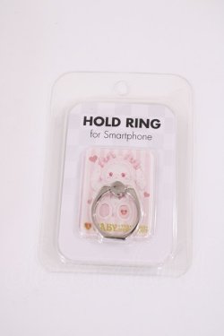 画像1: BABY,THE STARS SHINE BRIGHT / スマートフォンリング  ピンク H-26-02-25-031-BA-ZA-NS-ZH