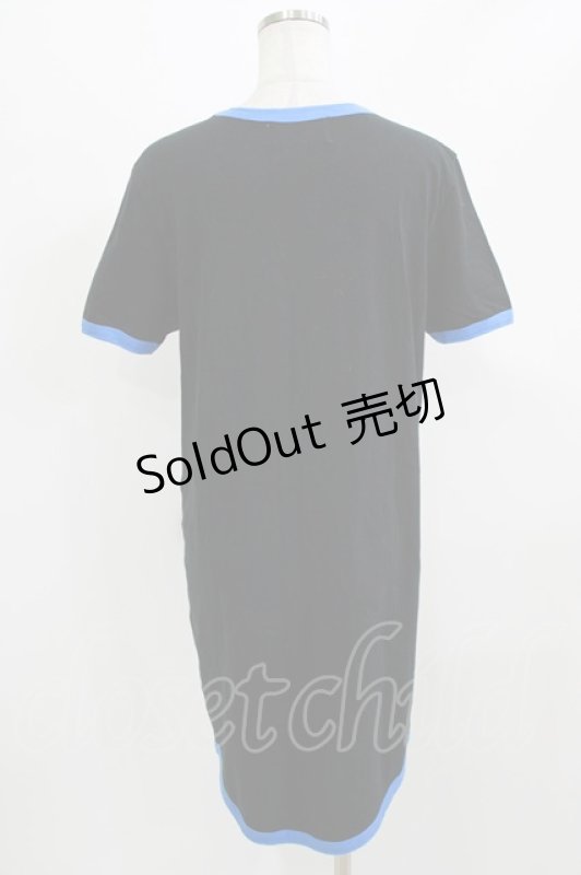 画像3: Candy Stripper / BALLOON KITTY ONE-PIECE  BLACK×BLUE H-26-02-27-024-PU-OP-KB-ZH (3)